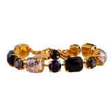 Mariana Emerald Cut and Round Bracelet in Rocky Road - Preorder