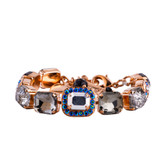 Mariana Emerald Cut Embellished Bracelet in Rocky Road - Preorder