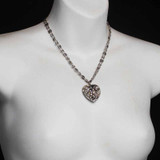 Michal Golan Silver Lining Heart Necklace III