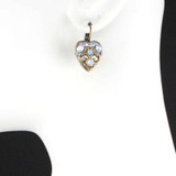 Michal Golan Bluebell Heart Earrings Michal Golan Bluebell Heart Earrings