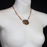Michal Golan Evergreen Medium Circle Necklace Michal Golan Evergreen Medium Circle Necklace
