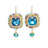 Michal Golan Bella Small Square Earrings