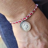 Saint Joseph Red String Bracelet of Faith