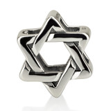Star of David  Intertwined Triangles Charm