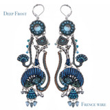 Ayala Bar Deep Frost Ocean Blues Earrings