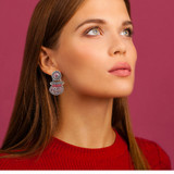 Ayala Bar Metal Sweater Honolulu Earrings