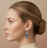 Ayala Bar Blue Domes Urban Glow Earrings