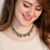 Michal Golan Moss Garden Riverstone Charm Necklace