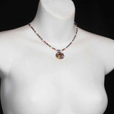 Michal Golan Byzantine Sodalite Circle Beaded Necklace I