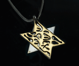 Kabbalah Star Of David Pendant With Priestly Blessing Kabbalah Star Of David Pendant With Priestly Blessing
