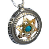 5 Metal Star Of David Pendant 5 Metal Star Of David Pendant