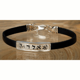 Kabbalah Unisex Leather Wrap Bracelet