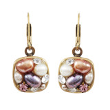 Michal Golan Constellation Pink Earrings