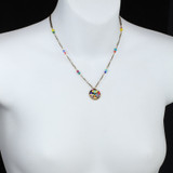 Michal Golan Jewelry Small Round Multi-eye Necklace - second image