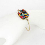 Multicolor Michal Golan Jewelry Square Multi-eye Bracelet - second image Multicolor Michal Golan Jewelry Square Multi-eye Bracelet - second image