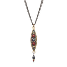 Michal Golan Canyon Long Oval Necklace