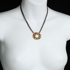 Michal Golan Cosmic Open Circle on Chain Necklace