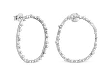 Joidart Constellation Medium Stud Silver Earrings