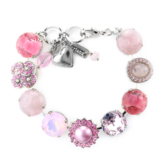 Mariana Extra Luxurious Cluster Bracelet in Love