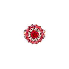 Mariana Must Have Rosette Ring in Hibiscus