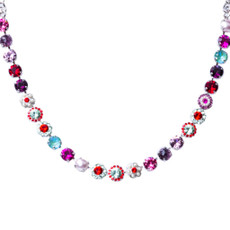 Mariana Must-Have Rosette Necklace in Enchanted - Rhodium