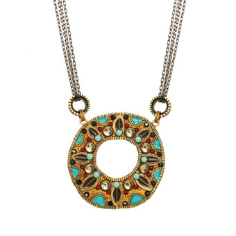 Michal Golan Southwest Necklace In Gold