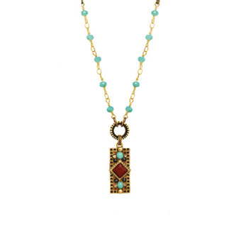 Michal Golan Gold Southwest Necklace