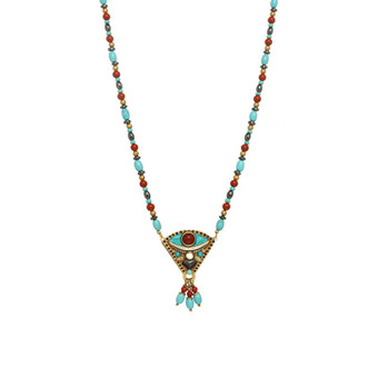 Michal Golan Gold Necklace Southwest