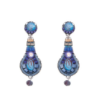 Ayala Bar Sapphire Rain Mystic Ocean Earrings - New Arrival
