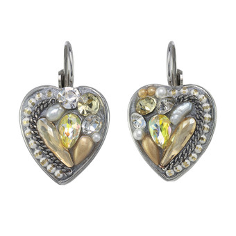 Michal Golan Moonlight Heart Earrings