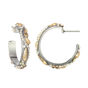 Michal Golan Moonlight Hoop Earrings