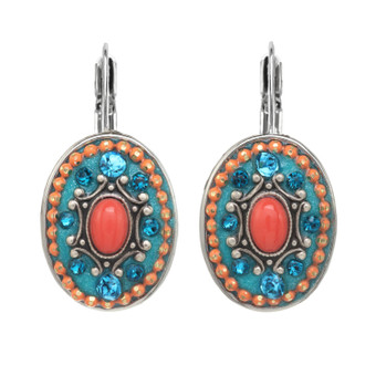 Michal Golan Oval Aruba Earrings