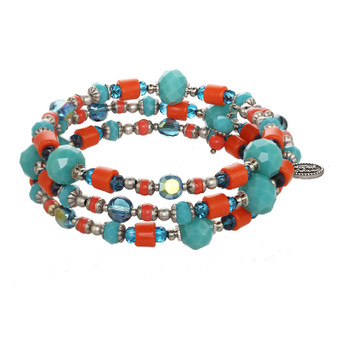 Michal Golan Aruba Beaded Wrap Bracelet