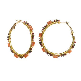 Michal Golan Cider Hoop Earrings