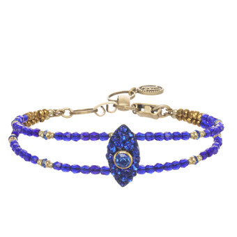 Michal Golan Dazzling Blue Eye Bracelet