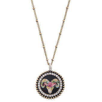 Michal Negrin Aries Zodiac Necklace