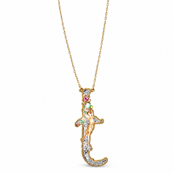 Michal Negrin Initial T Necklace
