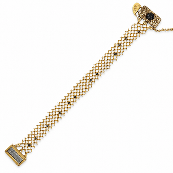 Michal Negrin Chained Connection Bracelet