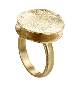 Joidart Freda Small Gold Ring Size 6