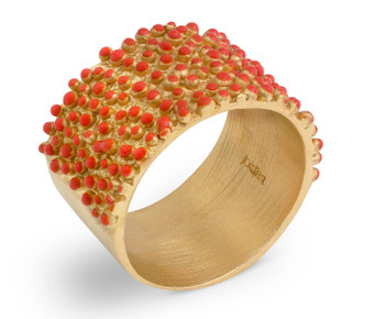 Joidart Estiu Ring Red Gold