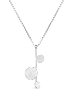 Joidart Flower Bloom Medium Silver Necklace