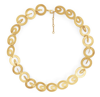 Joidart Cercles Large Gold Necklace