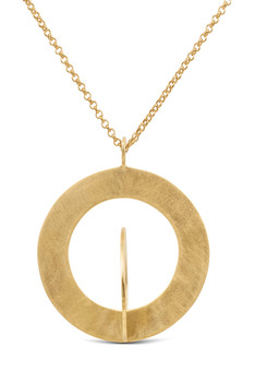 Joidart Cercles Small Gold Pendant