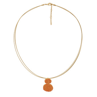 Joidart Estiu Small Choker Red Gold Joidart Estiu Small Choker Red Gold