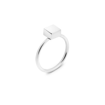 Joidart Toujours Square Silver Ring