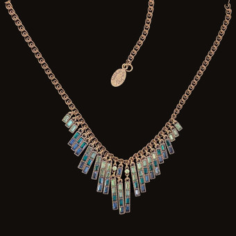 Michal Negrin Stylish Stringing Sky Necklace