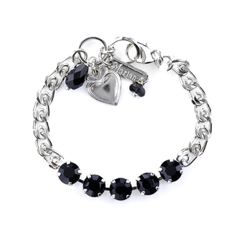 Mariana Must Have Five Stone Bracelet in Jet Black