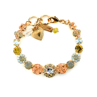 Mariana Round Must Have Bracelet with Rosettes in Peace