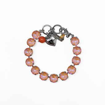 Mariana Lovable Round Bracelet in Sun Kissed Peach