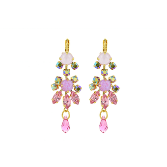 Mariana Marquise Chandelier Leverback Earrings in Love